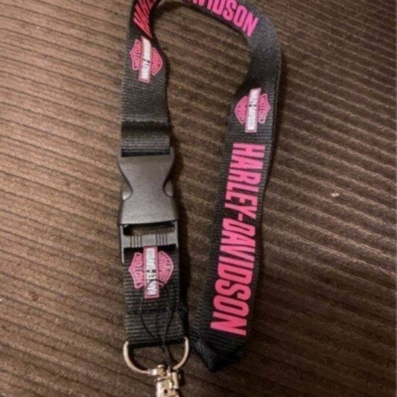 HarleyDavidson Accessories Harley Davidson Motorcycle Pink Lanyard Keychain Poshmark
